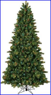 7.5 ft. Artificial Christmas Tree Pre-Lit LED Colorado ...