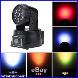 100W RGBW Stage Light LED Spot Moving Head Lights DMX512 Disco DJ Party Lighting