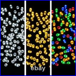 100/200/400/600 Led Mains String Fairy Lights Indoor Outdoor Xmas Christmas Uk