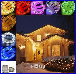 100 LEDS Christmas Lights Copper Mini LED String Light Home Xmas Decor Battery