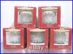 100 Light 6 Globe Ball Decoration Clear White Christmas Wedding Ornament Decor