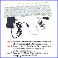 10200FT LED Window Store Front Lights Module Strips with power supply+Remote US