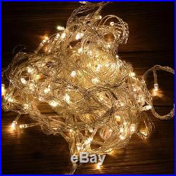 10M 100LED Warm White String Fairy Wedding Light Lamp Xmas Party Wedding Decor
