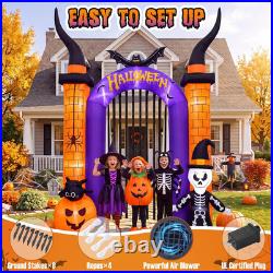 10.8FT Halloween Inflatables Archway Outdoor Decoration