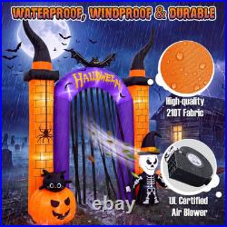 10.8FT Halloween Inflatables Archway Outdoor Decoration