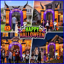 10.8FT Halloween Inflatables Archway Outdoor Decoration