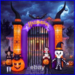 10.8FT Halloween Inflatables Archway Outdoor Decoration