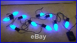 10-Ct C9 Color Changing LED Indoor Light String Christmas Holiday Party NICE