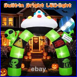 10 FT Alien Halloween Inflatable Archway, Halloween Inflatables Outdoor