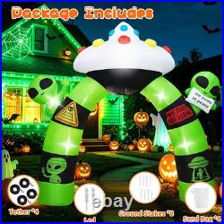 10 FT Alien Halloween Inflatable Archway, Halloween Inflatables Outdoor
