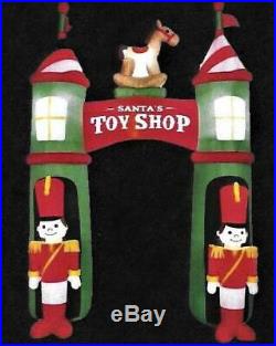 10 Ft Inflatable Nutcracker Toy Soldier Arch Outdoor Christmas Yard Decoration