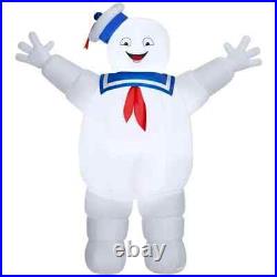 10′ Halloween Ghostbuster’s Stay Puft marshmallow man airblown inflatable yard
