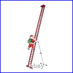 10′ LED Outdoor Animated Super Climbing Santa Fun Christmas Holiday Decor
