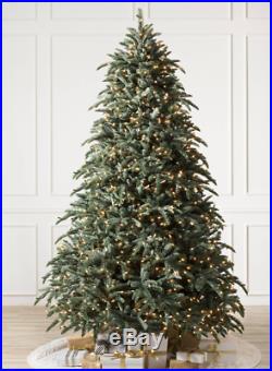 10' Pre lit Noble Fir Flip Balsam Hill Christmas Tree NIB