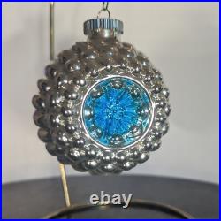 (10) Rare Christopher Radko Shiny Brite Jumbo Ripple Glass Christmas Ornament 3 (10) Rare Christopher Radko Shiny Brite Jumbo Ripple Glass Christmas Ornament 3