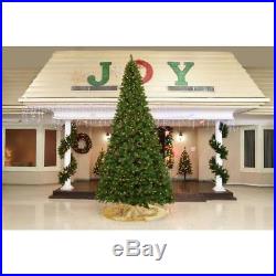 10 ft. Noble Fir Quick-Set Artificial Christmas Tree with 1000 Lights
