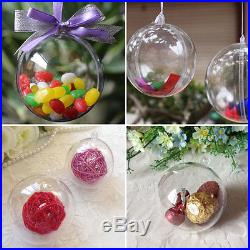 10cm Christmas Decorations Hanging Ball Bauble Candy Ornament Xmas Tree Outdoor