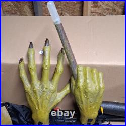 10ft LED Animatronic Witch with Sound, Motion Sensor