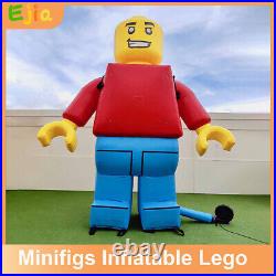 10ft Standing Bricks-Minifigs inflatable lego man for game advertising