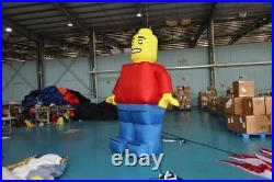 10ft Standing Bricks-Minifigs inflatable lego man for game advertising