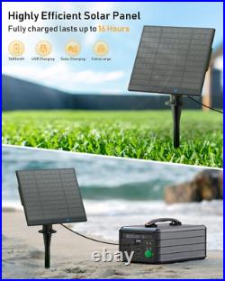 116FT Solar Lights Outdoor Waterproof with Remote, G40 Patio Lights with 50+2