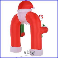 11' Christmas Inflatable Archway Indoor Outdoor Decoration Santa Claus