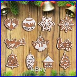 11 ×Xmas Drop Pendant Ornaments Festival Party Christmas Tree Hanging Decoration
