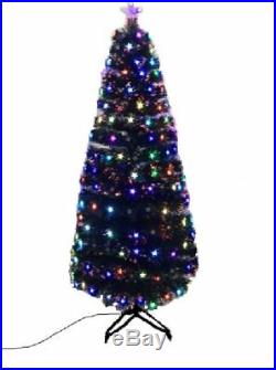 120-150-180-210cm New Christmas Xmas LED Fibre Optic Pre Lit Xmas Tree