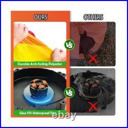 12FT Christmas Inflatables Santa Ride Huge Elephant Decoration, Inflatable El 12FT Christmas Inflatables Santa Ride Huge Elephant Decoration, Inflatable El