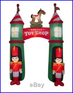 12 FT Airblown Archway Santa's Toy Shop NEW