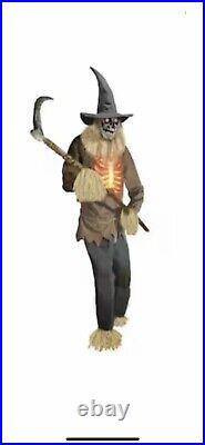 12 FT Animatronic Scarecrow Scythe Welding (Lighted) BRAND NEW IN BOX