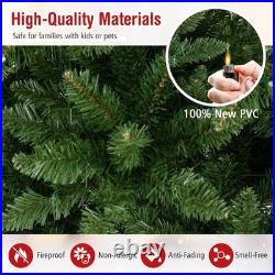 12 FT Artificial Xmas Tree with Quick Power Connector & 800 Warm White LED Lights