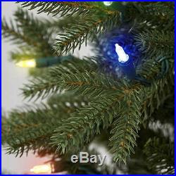 12 Foot Artificial Christmas Tree Pre Lit Aspen Fir Multi Color 1200 LED Lights