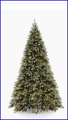 12 Foot Artificial Tiffany Medium Fir Christmas Tree with Lights