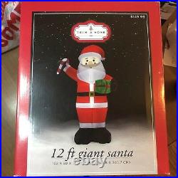 12 Foot Giant Santa Indoor/Outdoor Yard/Home Christmas Decor New In Box