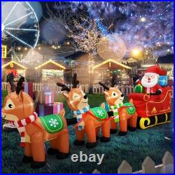 12 Ft Christmas Inflatables Outdoor Decorations Giant Blow Up Yard