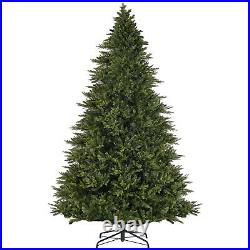 12 Ft Hinged Artificial Christmas Tree, Easy Assembly, Green