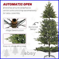 12 Ft Hinged Artificial Christmas Tree, Easy Assembly, Green