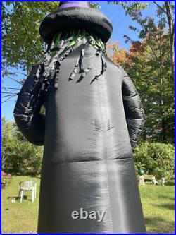 12 Ft Inflatable Cacking Halloween Witch Giant Airblown Excel Cond Inflatable 12 Ft Inflatable Cacking Halloween Witch Giant Airblown Excel Cond Inflatable