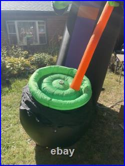 12 Ft Inflatable Cacking Halloween Witch Giant Airblown Excel Cond Inflatable 12 Ft Inflatable Cacking Halloween Witch Giant Airblown Excel Cond Inflatable