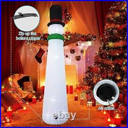 12 Ft Tall Lighted Snowman Christmas Inflatable Outdoor Decorations Clearance