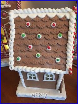 12 Illuminated Gingerbread Cottage with Timer by Valerie Parr Hill