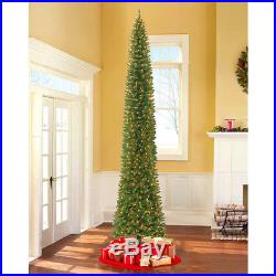 12' Pine Artificial Christmas Tree Light Holiday Decor Home Family Tall Gift Kid