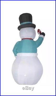 12 ft Airblown Inflatable Swirling Kaleidoscope Giant Snowman Christmas Decor
