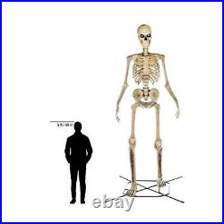 12ft Halloween Prop Decor Life Size Animated Scary Ghostly Skeleton Yard/Outdoor
