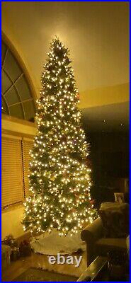 13.5′ Balsam Hill Aspen Slim Prelit Christmas Tree