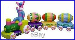 13 Ft Easter Bunny EggSpress Train Air Blown Inflatable Yard Decor LOWEST PRICE