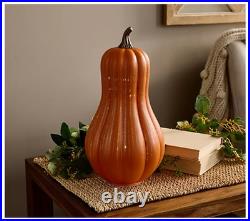13 Illuminated Starry Night Glass Gourd by Valerie 13 Illuminated Starry Night Glass Gourd by Valerie