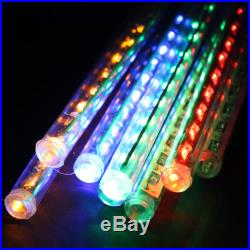 144 LED Meteor Shower Rain LED Tube String Christmas Xmas Light Decoration Tree