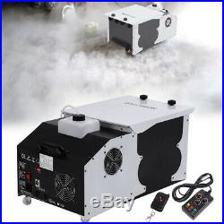 1500W Low Lying Smoke Fog Machine Dry Ice Hanging Fog Stage Effect DMX DJ Party
